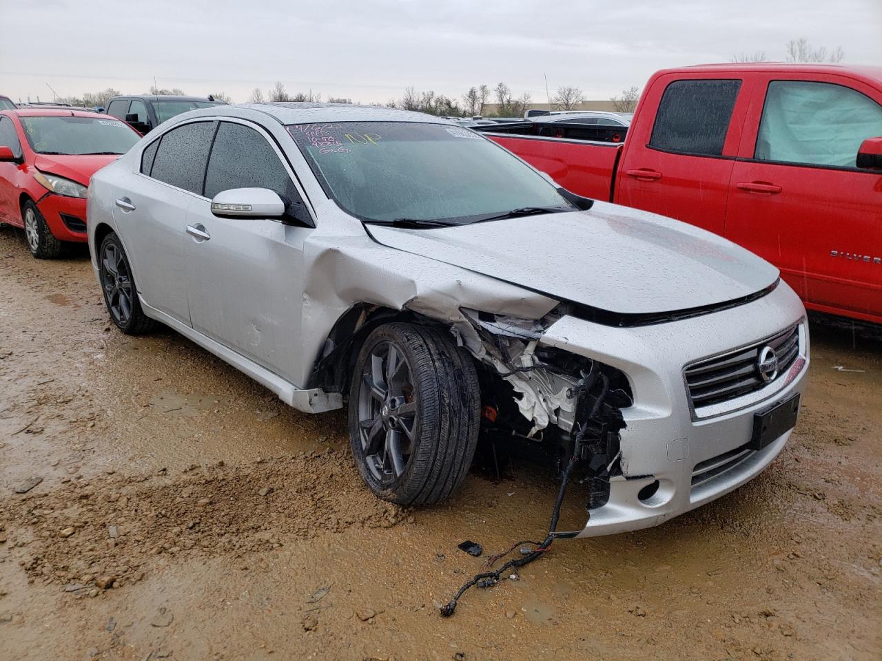 NISSAN MAXIMA S 2014 с VIN 1N4AA5AP2EC438122 - Фото с аукциона