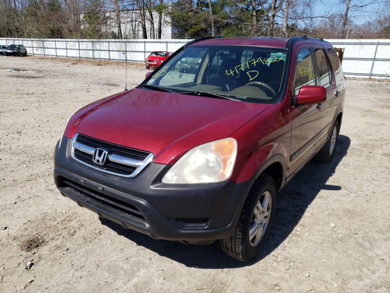 Photo 2 from auction – 2003 HONDA CR-V EX with VIN SHSRD78803U148002