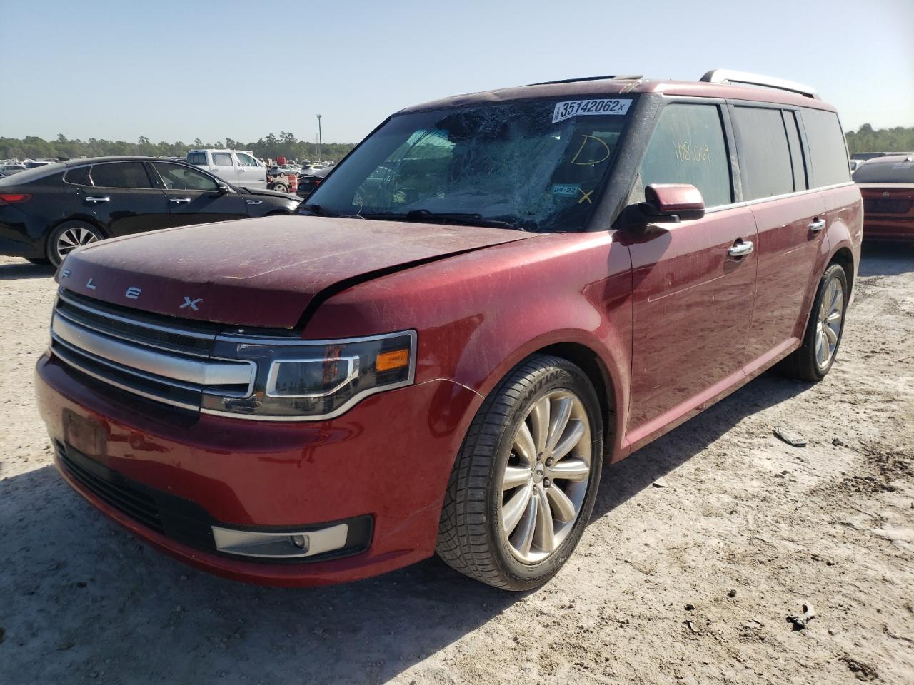 Photo 2 from auction – 2014 FORD FLEX LIMIT with VIN 2FMGK5D89EBD04693