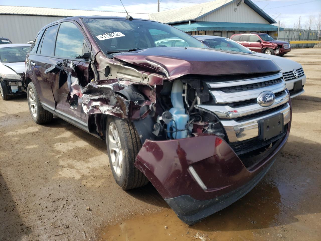 FORD EDGE SEL 2011 with VIN 2FMDK3JC7BBA19034 - Photo from auction