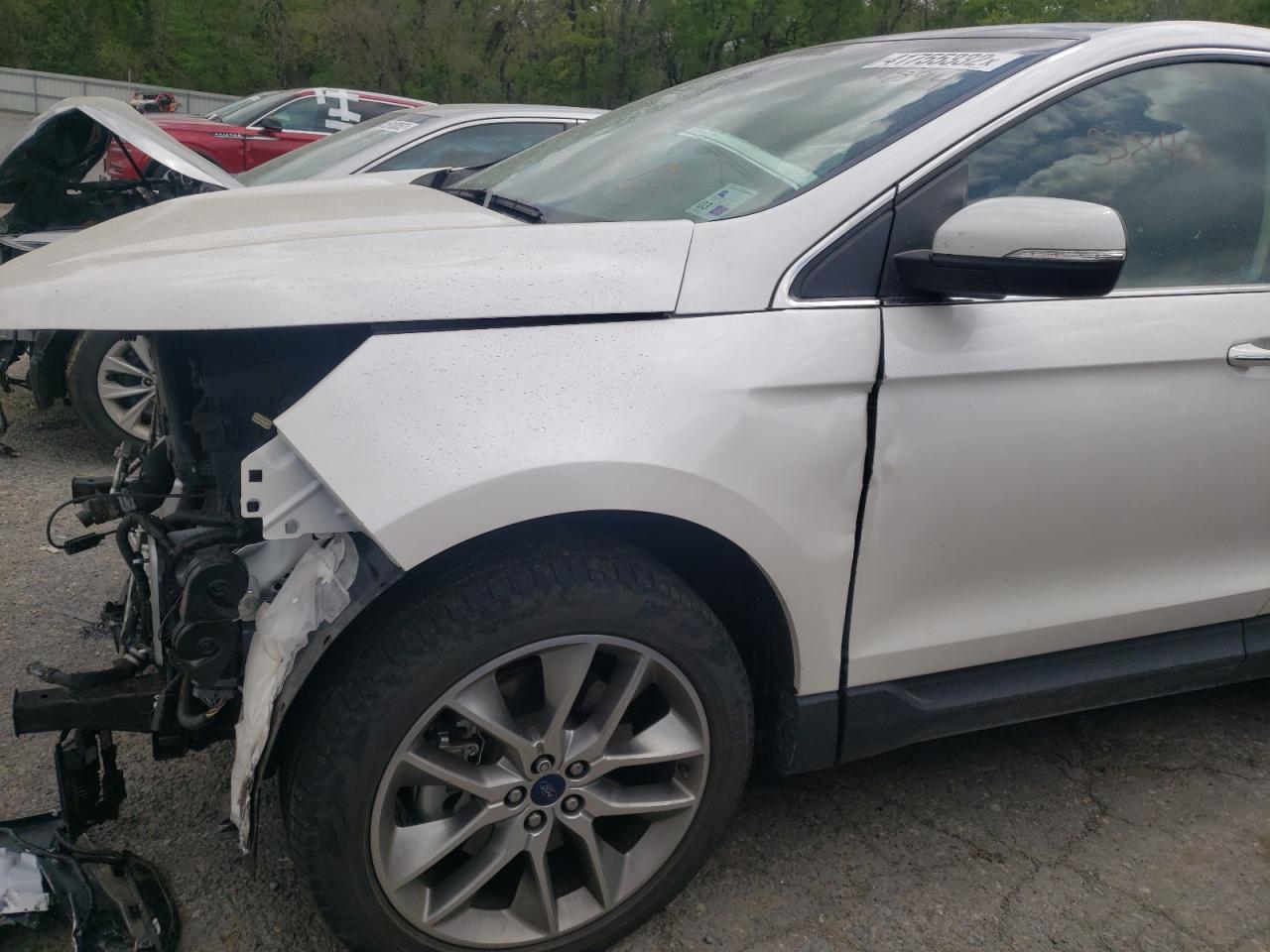 Photo 9 from auction – 2015 FORD EDGE TITAN with VIN 2FMPK3K89FBC41894