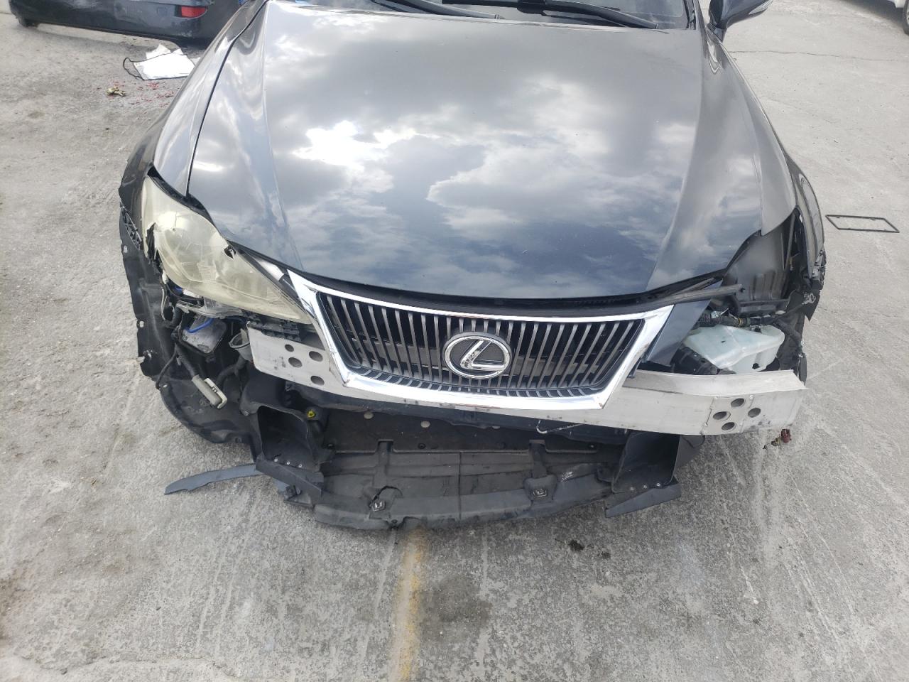 Photo 9 from auction – 2009 LEXUS IS 250 with VIN JTHBK262095101755
