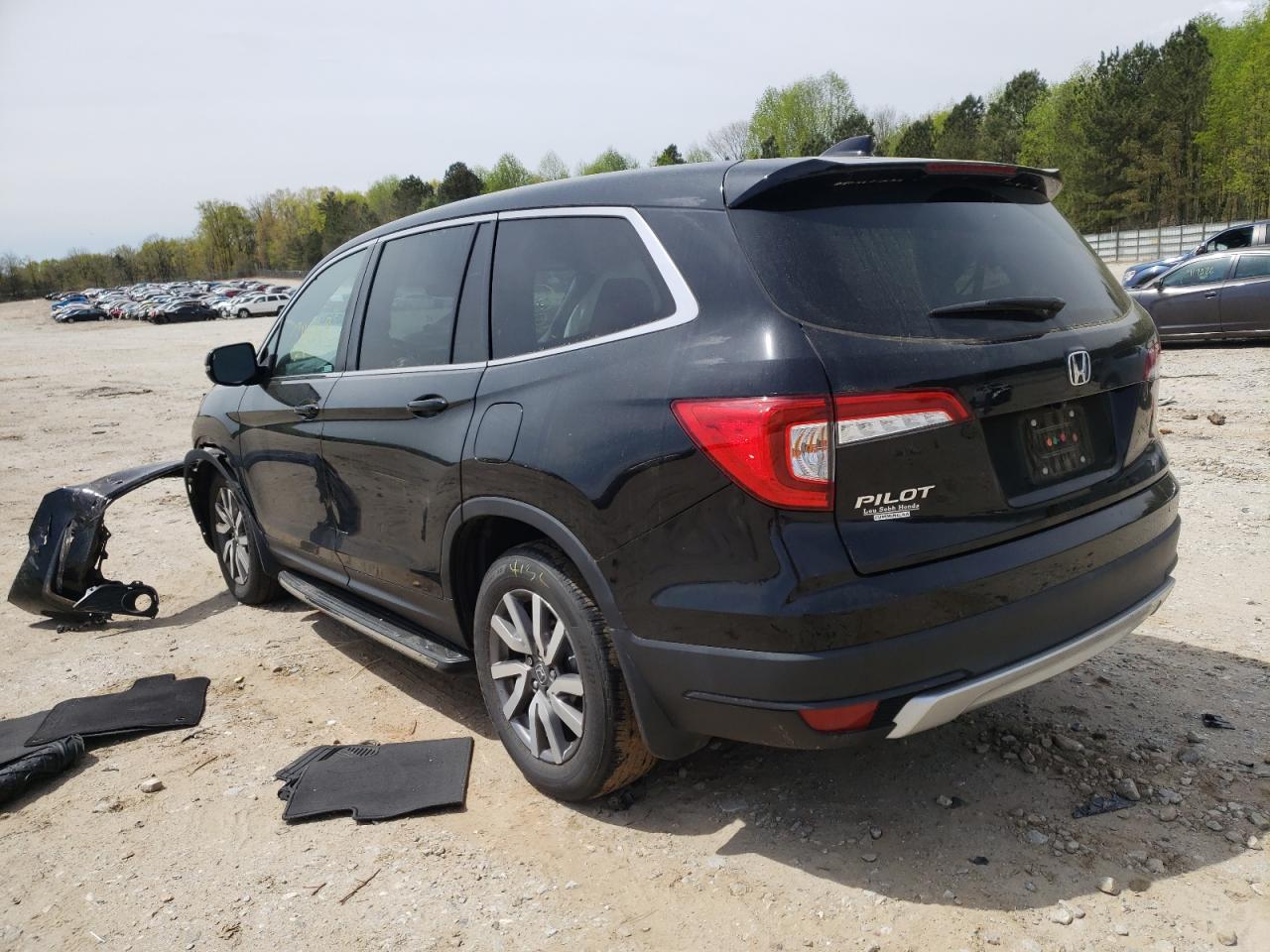 Photo 3 from auction – 2019 HONDA PILOT EXL with VIN 5FNYF5H41KB036015