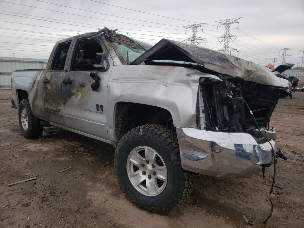 CHEVROLET SILVERADO 2018 with VIN 1GCVKREC1JZ150753 - Photo from auction