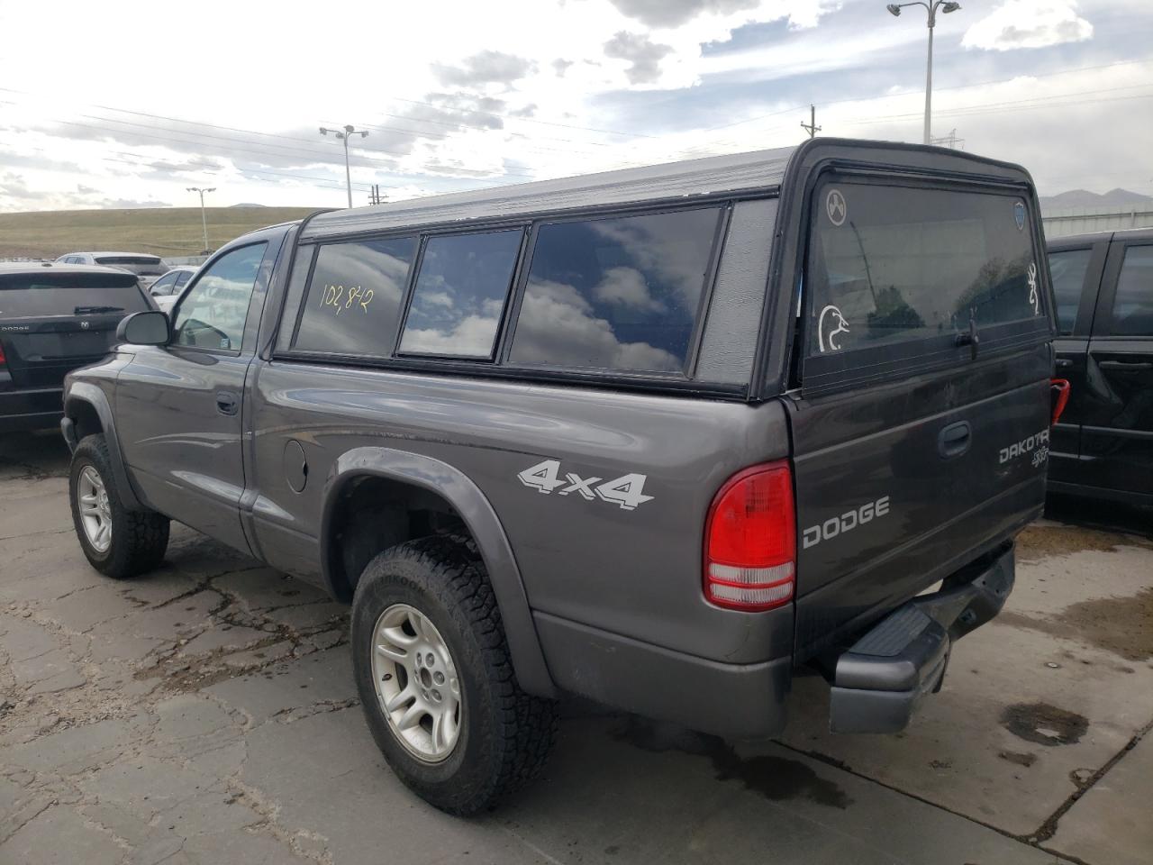 Photo 3 from auction – 2003 DODGE DAKOTA SXT with VIN 1D7GG16X03S247991