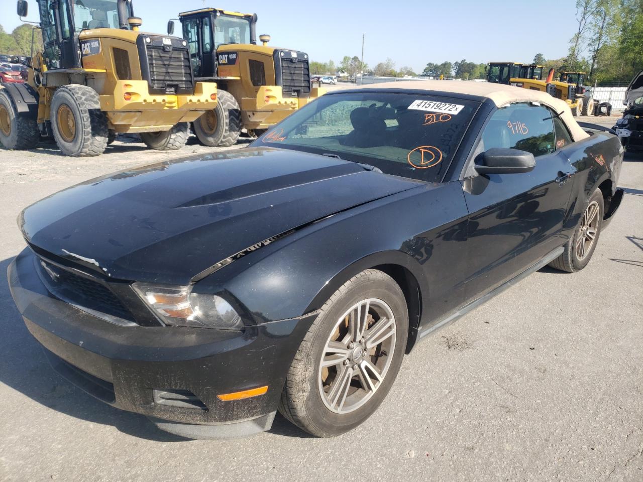 Photo 2 from auction – 2011 FORD MUSTANG with VIN 1ZVBP8EM6B5155458