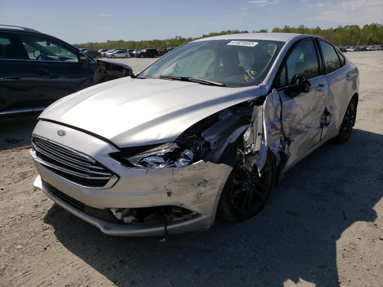 Photo 2 from auction – 2018 FORD FUSION SE with VIN 3FA6P0HD2JR148557