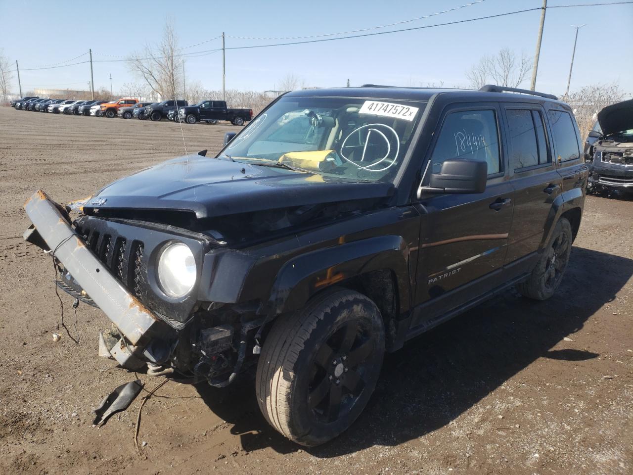 Photo 2 from auction – 2014 JEEP PATRIOT with VIN 1C4NJRAB8ED564907