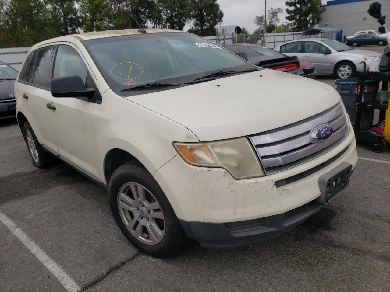 FORD EDGE SE 2007 with VIN 2FMDK46C97BA67950 - Photo from auction