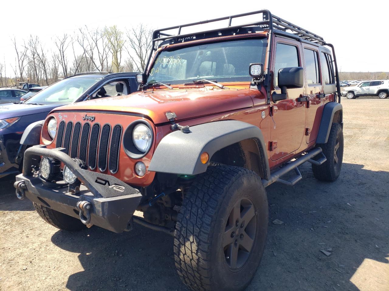 Photo 2 from auction – 2014 JEEP WRANGLER U with VIN 1C4BJWDG3EL295200