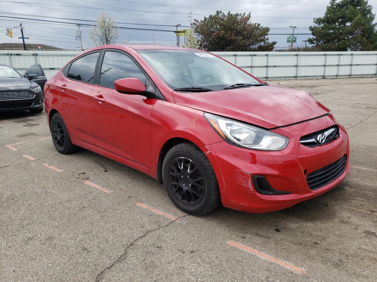 HYUNDAI ACCENT GLS 2012 with VIN KMHCT4AE2CU213448 - Photo from auction