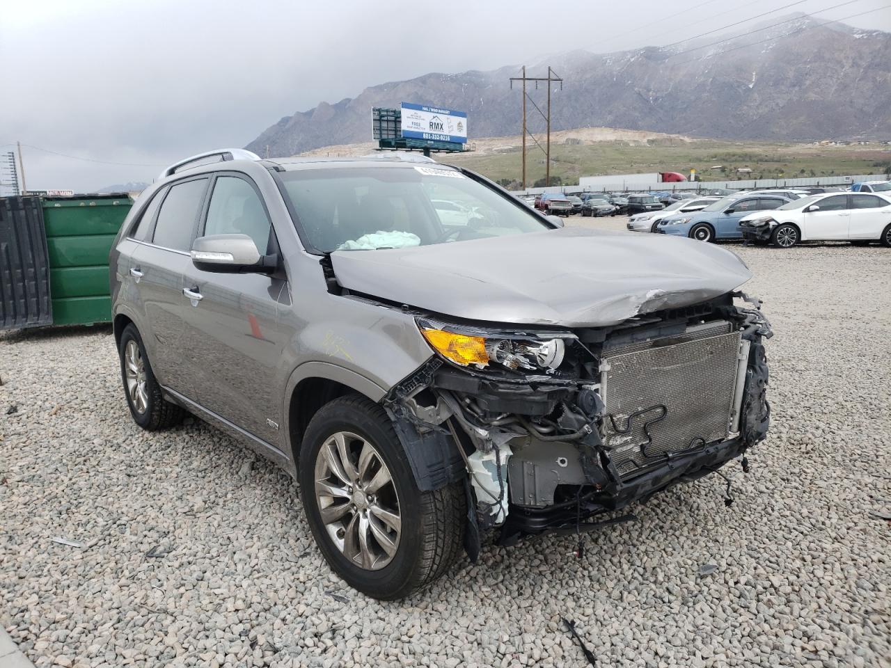 KIA SORENTO SX 2012 with VIN 5XYKWDA26CG193283 - Photo from auction