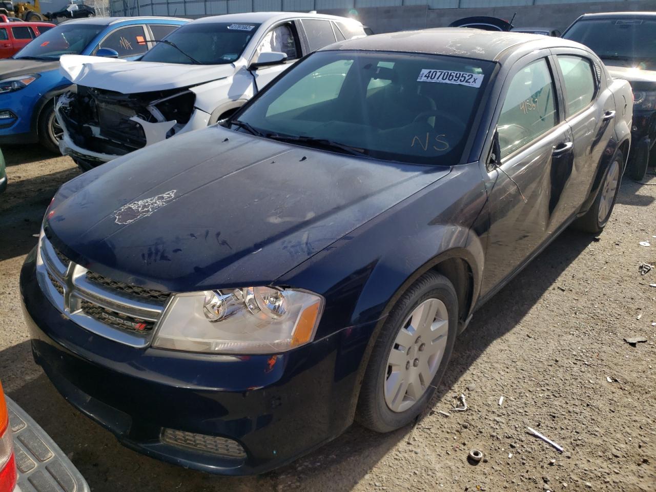 Photo 2 from auction – 2014 DODGE AVENGER SE with VIN 1C3CDZAB4EN106875
