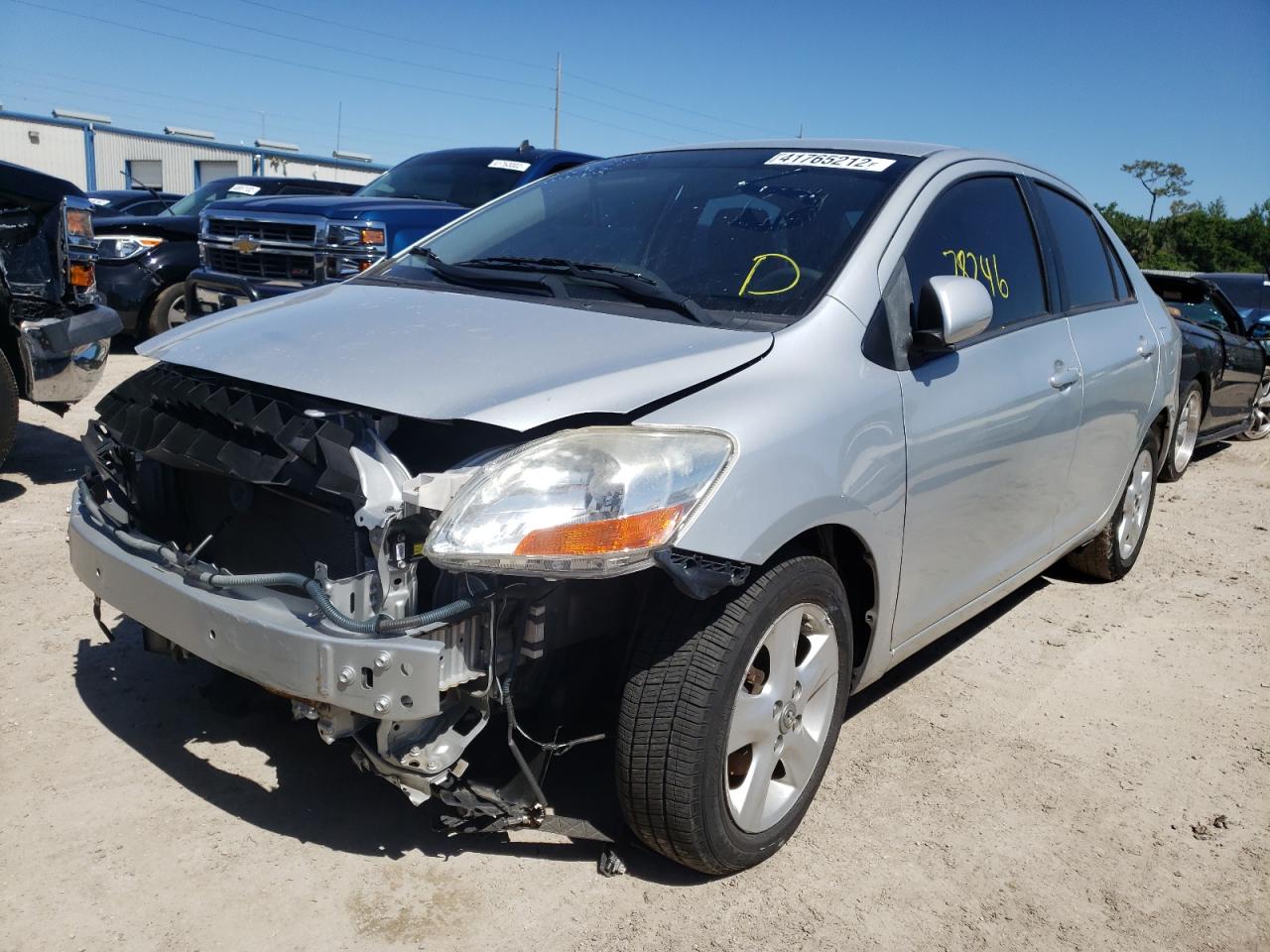 Photo 2 from auction – 2008 TOYOTA YARIS with VIN JTDBT903881209099