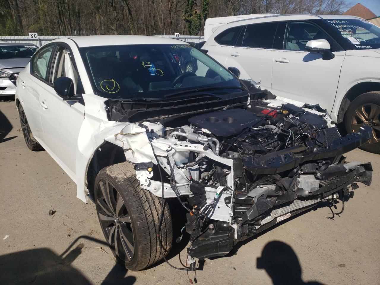 NISSAN ALTIMA SR 2020 with VIN 1N4BL4CV0LC147877 - Photo from auction