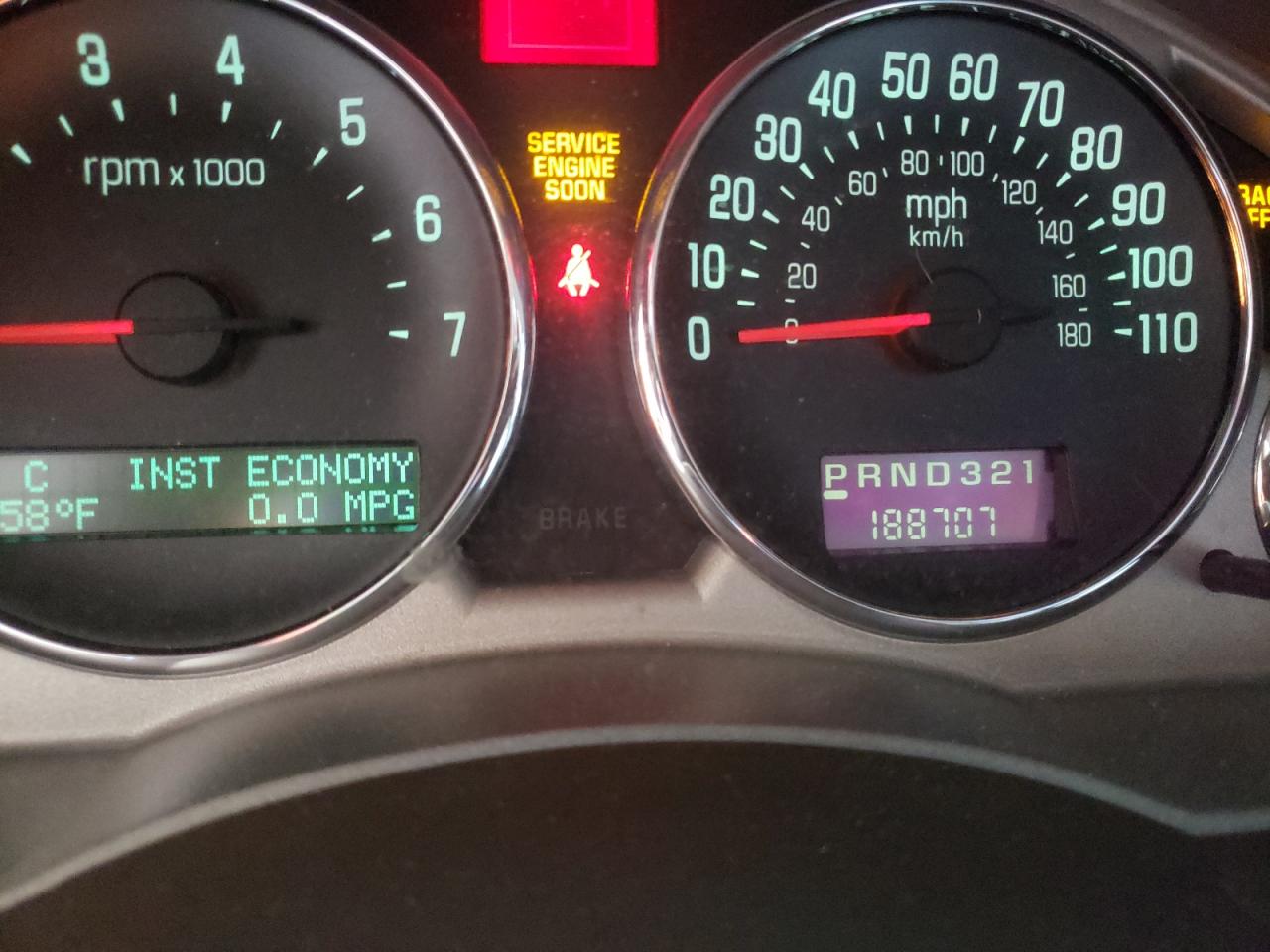 Photo 18 from auction – 2007 BUICK RENDEZVOUS with VIN 3G5DA03L17S500795