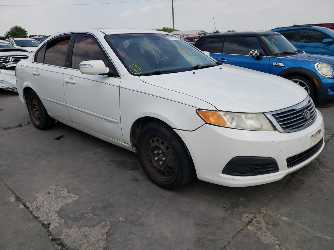 KIA OPTIMA LX 2009 with VIN KNAGE228495331983 - Photo from auction