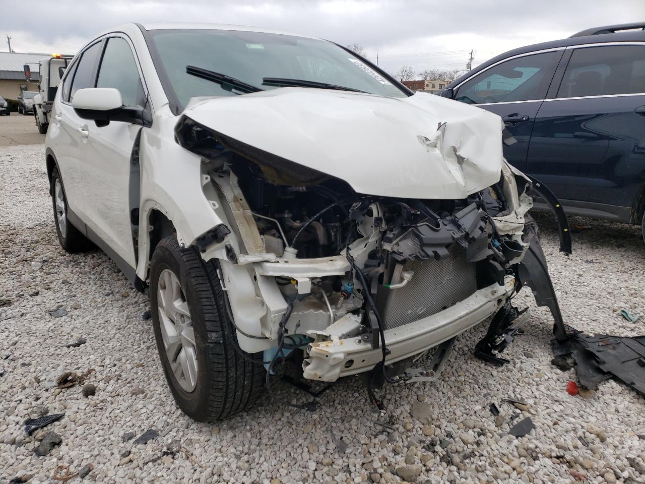 HONDA CR-V EX 2015 with VIN 5J6RM4H56FL033301 - Photo from auction