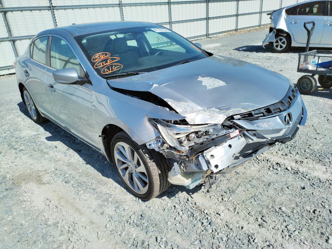 ACURA ILX BASE W 2016 with VIN 19UDE2F3XGA023937 - Photo from auction