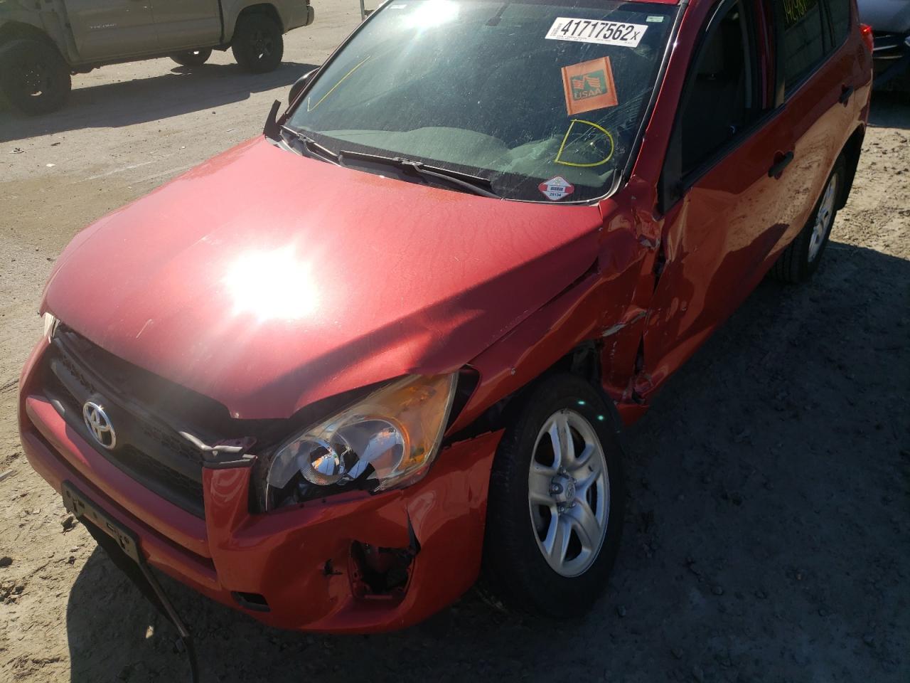 Photo 9 from auction – 2010 TOYOTA RAV4 with VIN JTMBF4DVXAD025275