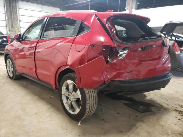Photo 3 from auction – 2017 HONDA HR-V EXL with VIN 3CZRU6H79HM725907