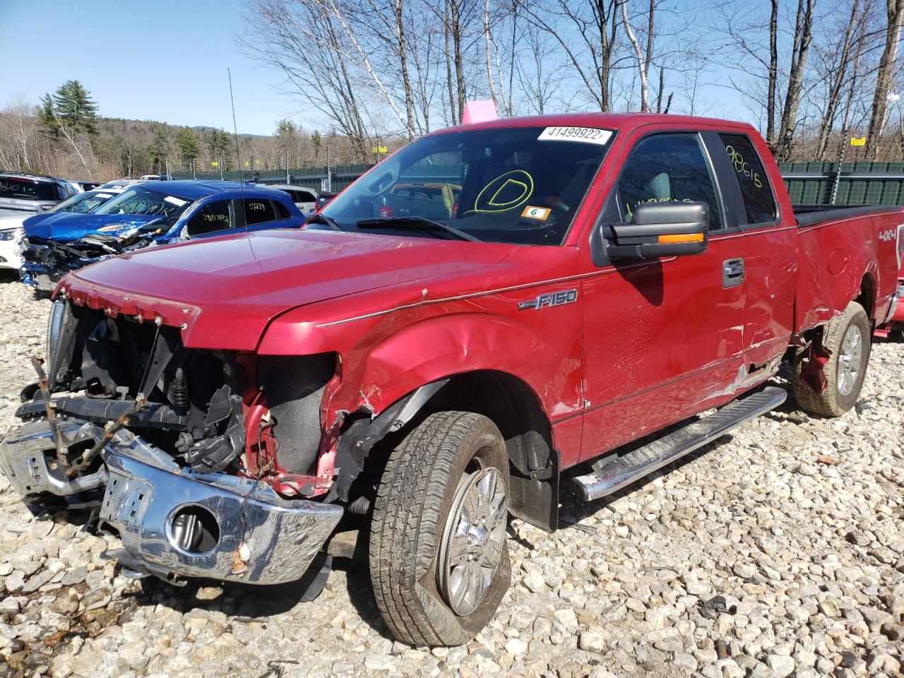 Photo 2 from auction – 2012 FORD F150 SUPER with VIN 1FTFX1EF2CFC28740