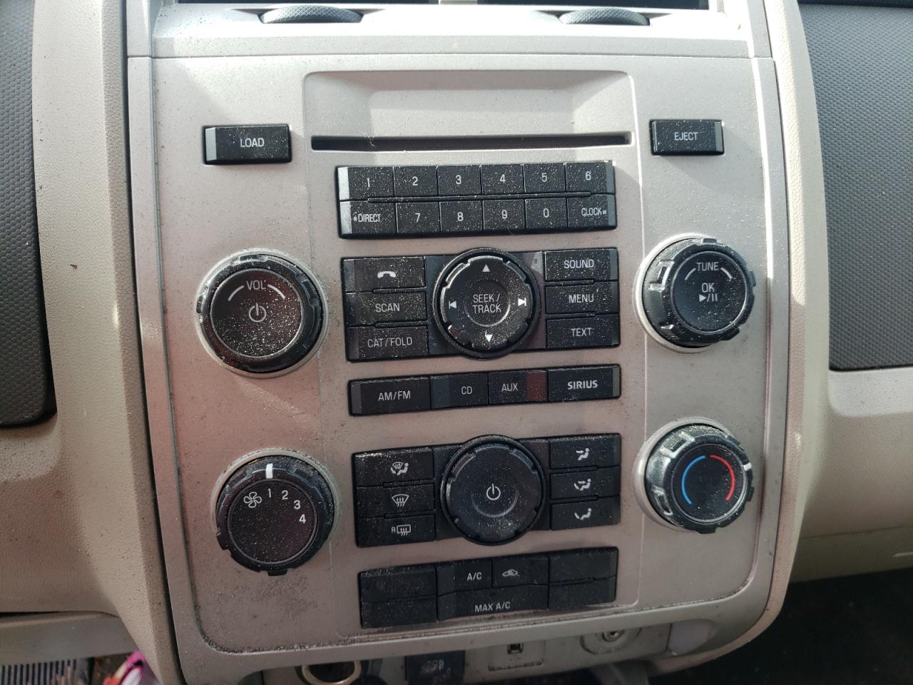 Photo 9 from auction – 2011 FORD ESCAPE XLT with VIN 1FMCU0D77BKA33198