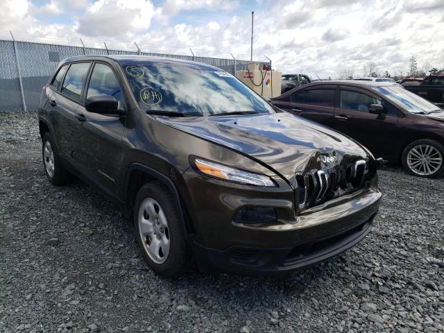 JEEP CHEROKEE S 2014 with VIN 1C4PJLAB4EW321489 - Photo from auction
