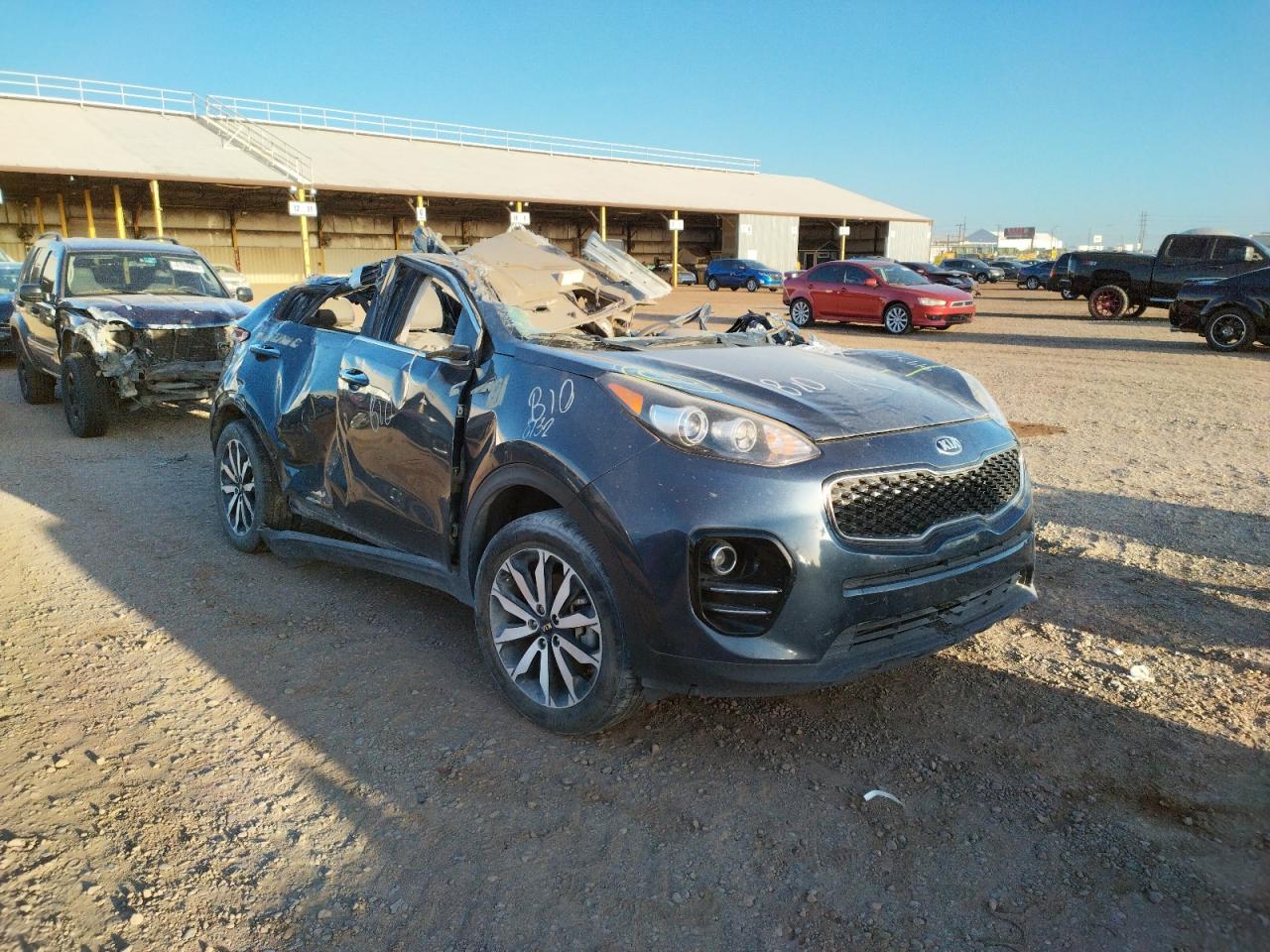 KIA SPORTAGE E 2018 with VIN KNDPN3AC8J7413481 - Photo from auction