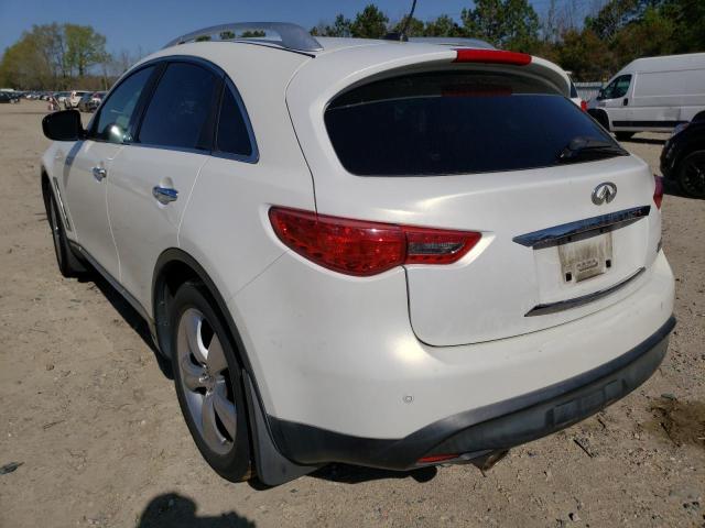 Photo 3 from auction – 2009 INFINITI FX35 with VIN JNRAS18U19M102604