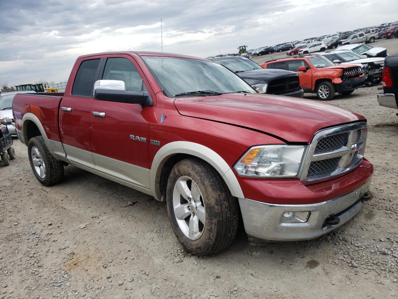 DODGE RAM 1500 2010 with VIN 1D7RV1GT4AS202561 - Photo from auction