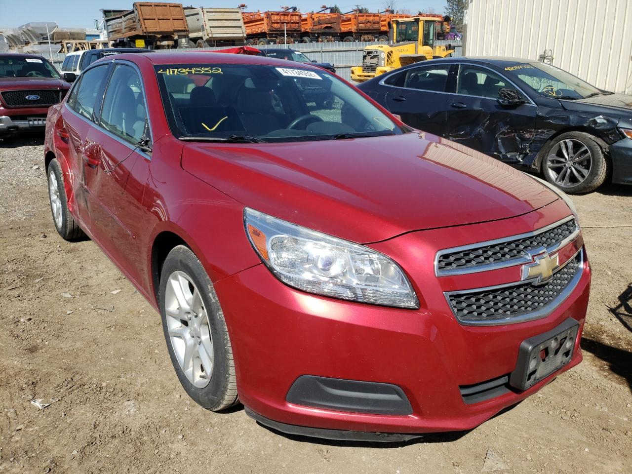 CHEVROLET MALIBU 1LT 2013 with VIN 1G11D5SR1DF189304 - Photo from auction