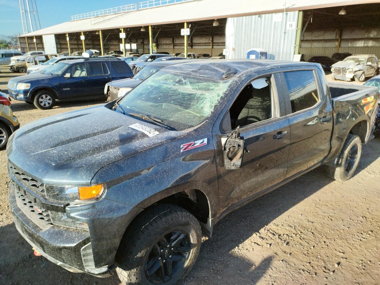 Photo 9 from auction – 2021 CHEVROLET SILVERADO with VIN 1GCPYCEF1MZ234722