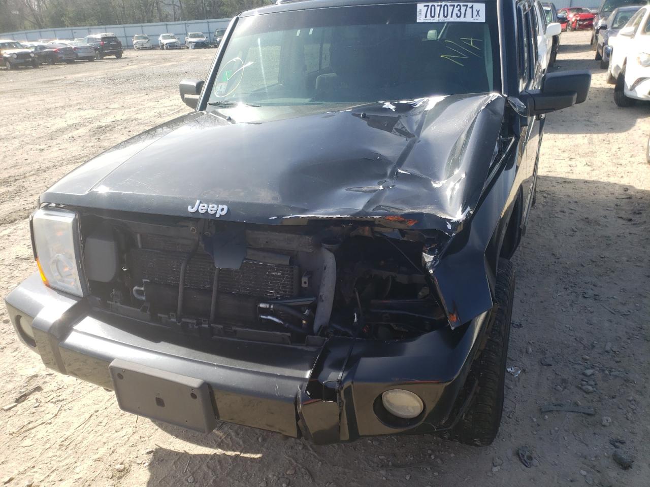 Photo 9 from auction – 2007 JEEP COMMANDER with VIN 1J8HG48K47C625501