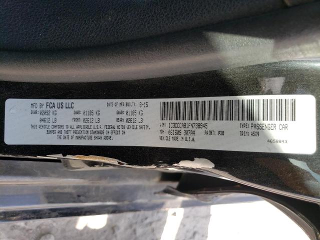 Photo 10 from auction – 2015 CHRYSLER 200 LIMITE with VIN 1C3CCCAB1FN738945