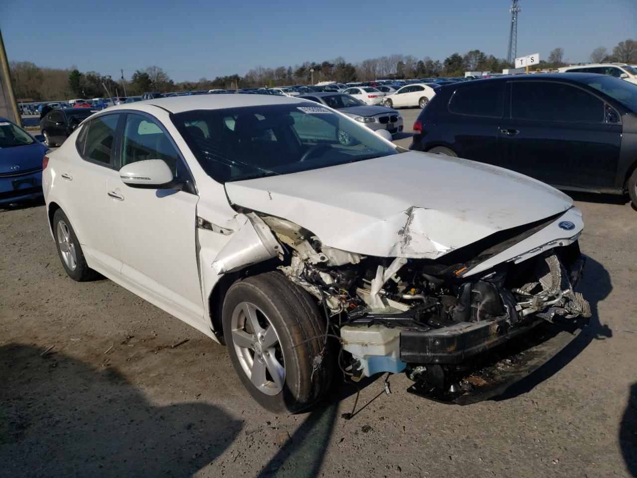 KIA OPTIMA LX 2015 with VIN KNAGM4A7XF5606534 - Photo from auction