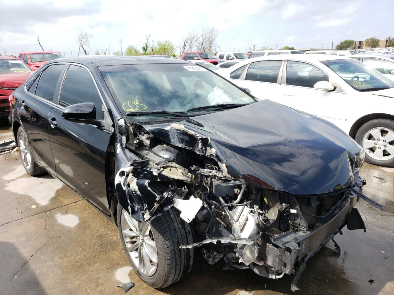 TOYOTA CAMRY LE 2016 with VIN 4T1BF1FK1GU614933 - Photo from auction