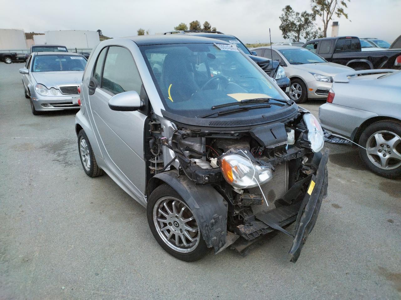 SMART FORTWO PUR 2013 with VIN WMEEJ3BA6DK701132 - Photo from auction