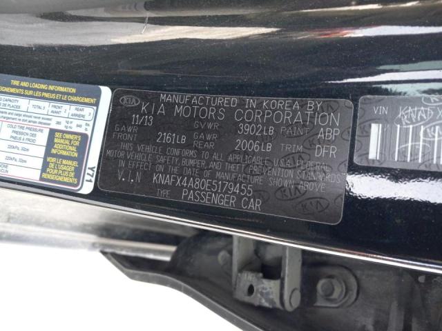 Zdjęcie 10 z aukcji – 2014 KIA FORTE EX z VIN KNAFX4A80E5179455