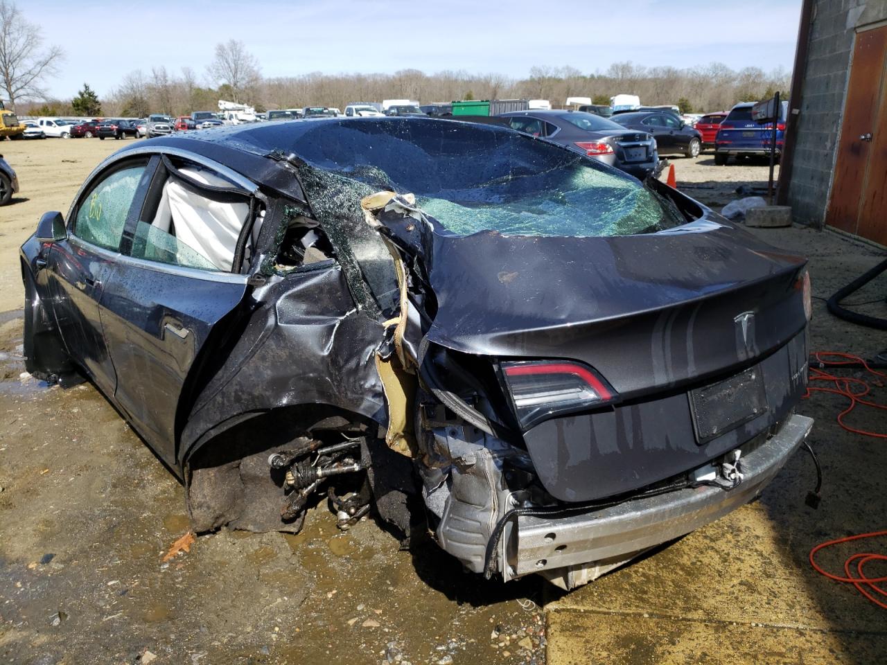 Photo 3 from auction – 2020 TESLA MODEL 3 with VIN 5YJ3E1EB4LF534784