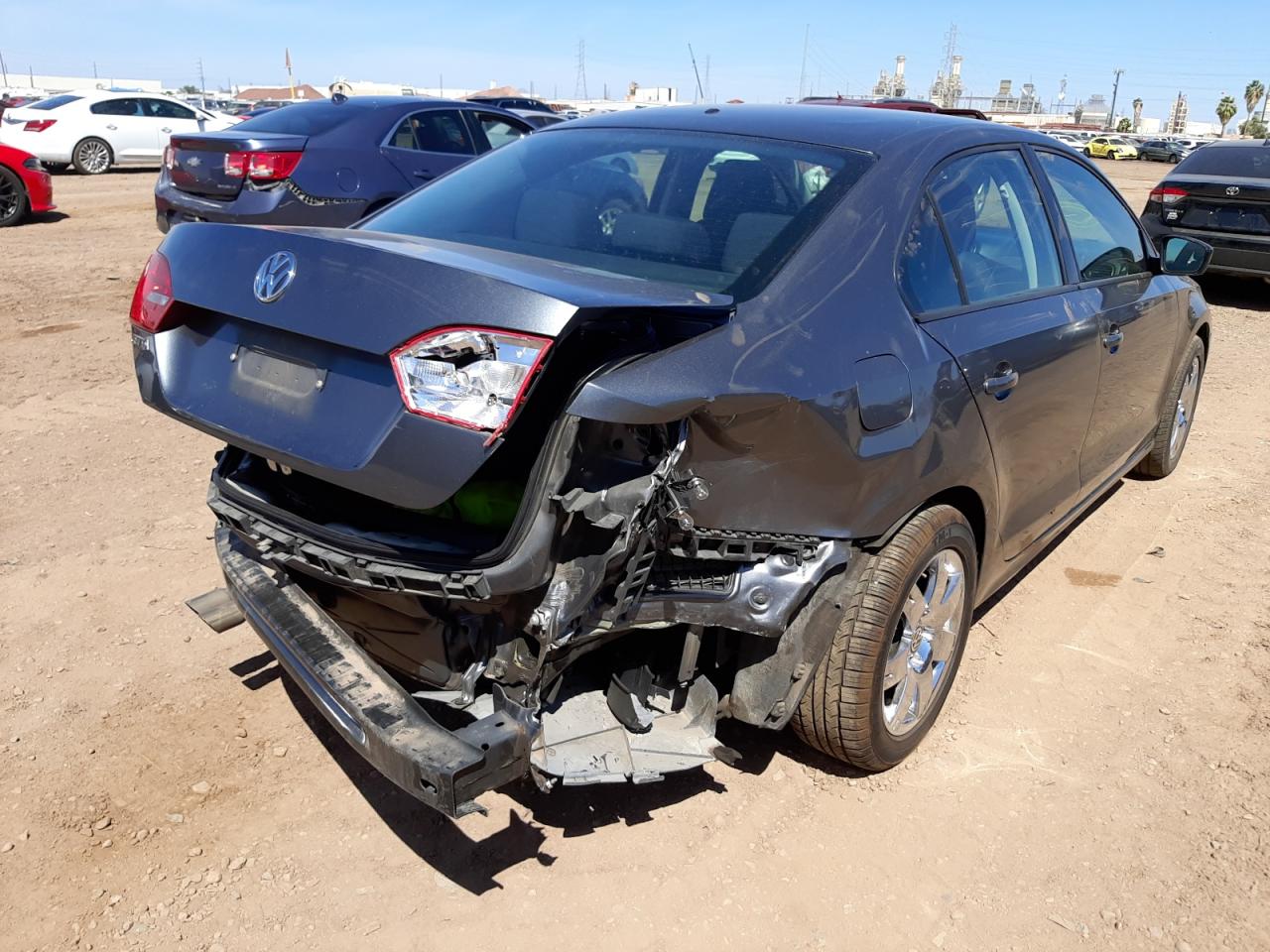 Photo 4 from auction – 2013 VOLKSWAGEN JETTA BASE with VIN 3VW2K7AJ8DM202135
