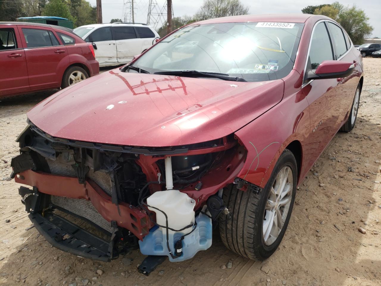 Photo 2 from auction – 2016 CHEVROLET MALIBU LT with VIN 1G1ZE5ST3GF260650