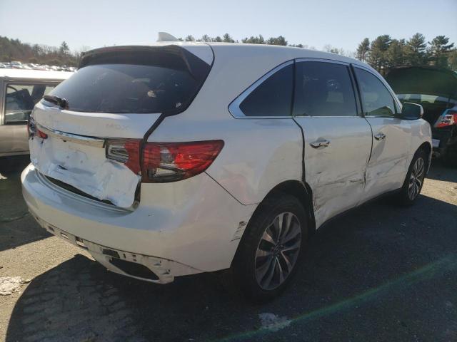 Foto 4 de la subasta – 2016 ACURA MDX TECHNO con VIN 5FRYD4H43GB017598