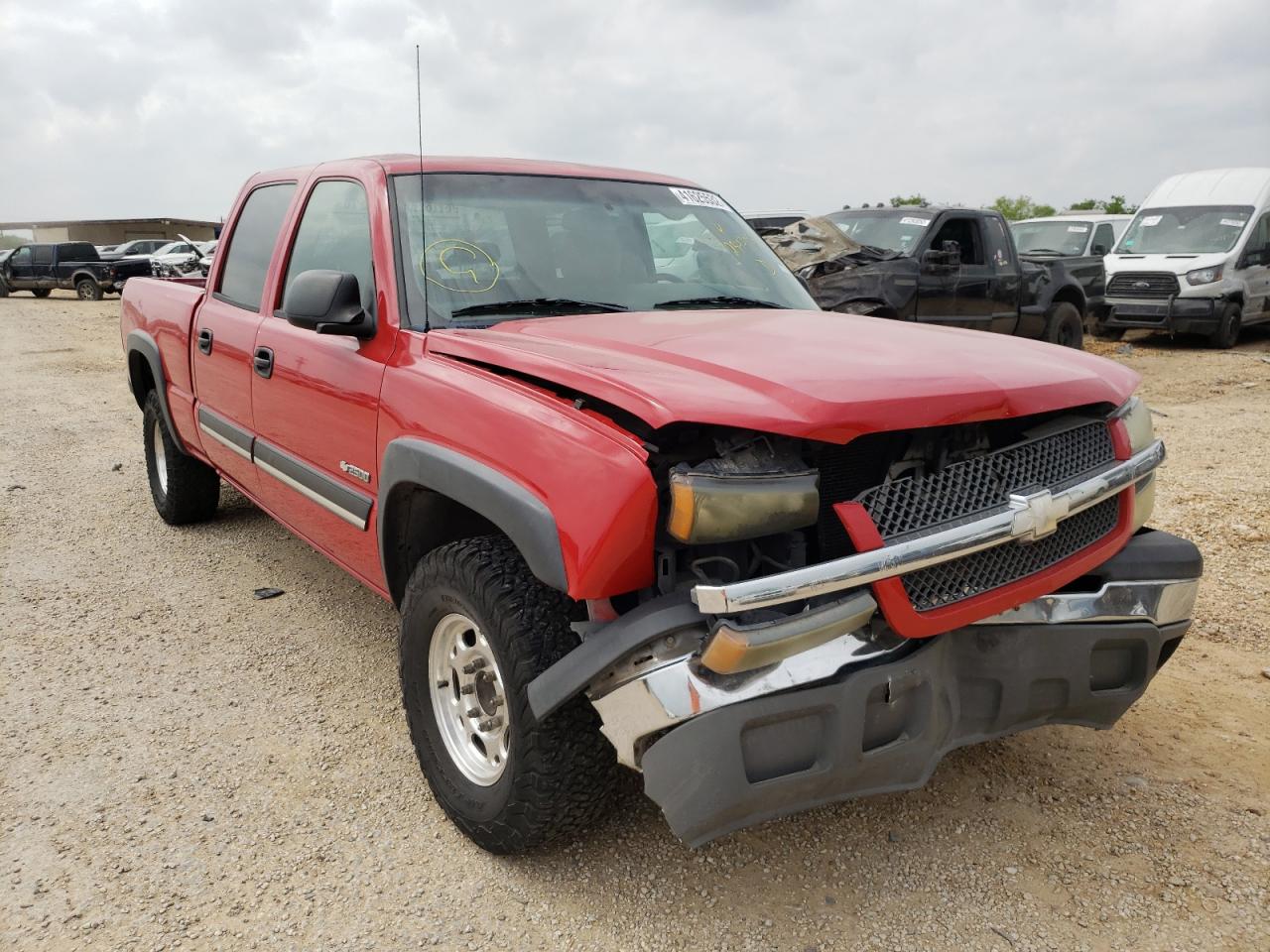 CHEVROLET SILVERADO 2004 with VIN 1GCGC23U14F205832 - Photo from auction