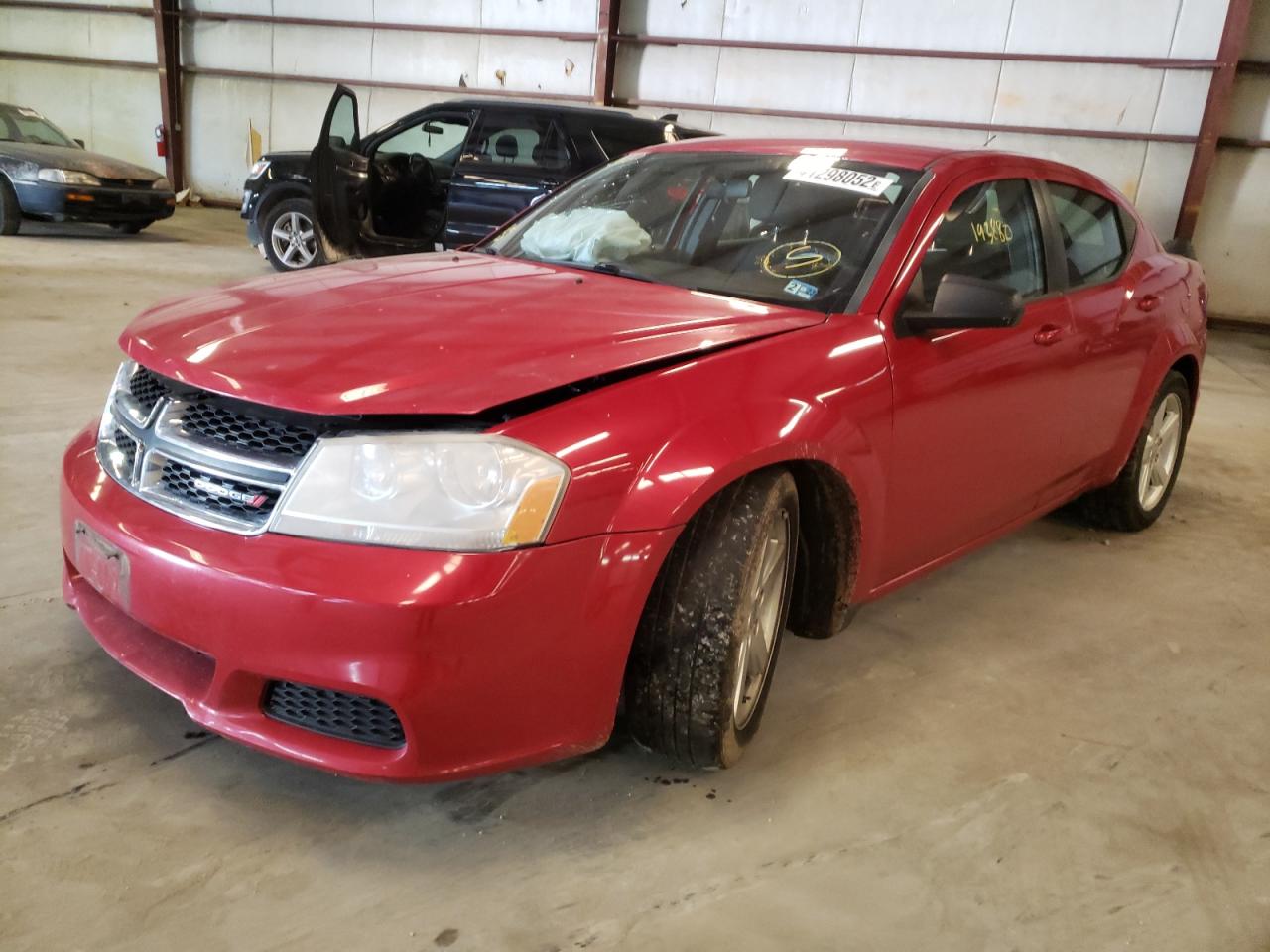 Photo 2 from auction – 2013 DODGE AVENGER SE with VIN 1C3CDZAB4DN538137