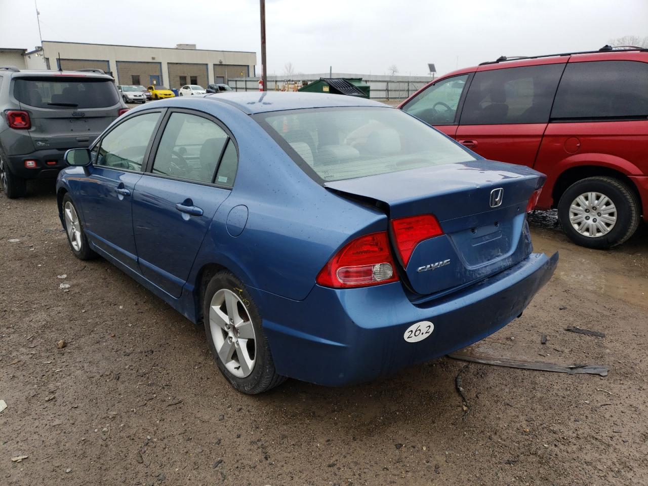 Photo 3 from auction – 2007 HONDA CIVIC EX with VIN 1HGFA16897L120528