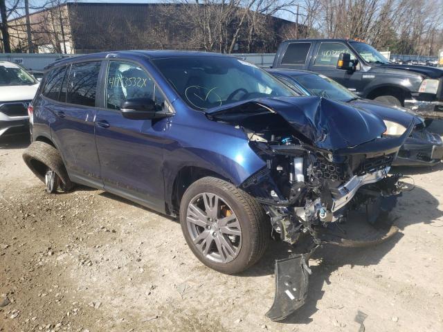 HONDA PASSPORT E 2019 with VIN 5FNYF8H57KB023599 - Photo from auction