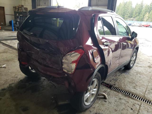 Photo 4 from auction – 2017 CHEVROLET TRAX 1LT with VIN 3GNCJPSB5HL164867