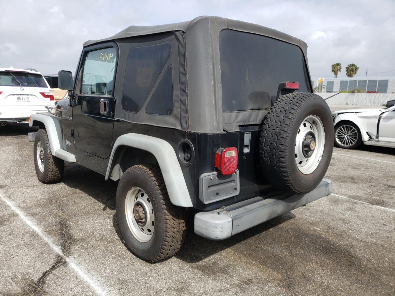 Photo 3 from auction – 2000 JEEP WRANGLER / with VIN 1J4FA29PXYP777821