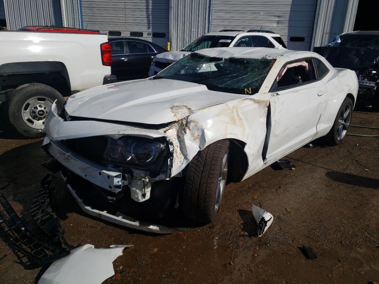 Photo 2 from auction – 2013 CHEVROLET CAMARO LT with VIN 2G1FC1E30D9123795